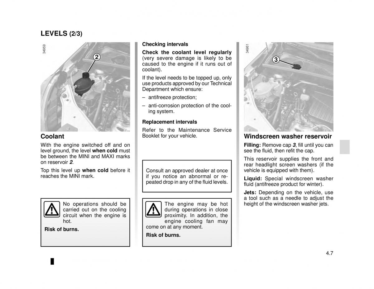 Dacia Dokker owners manual / page 141