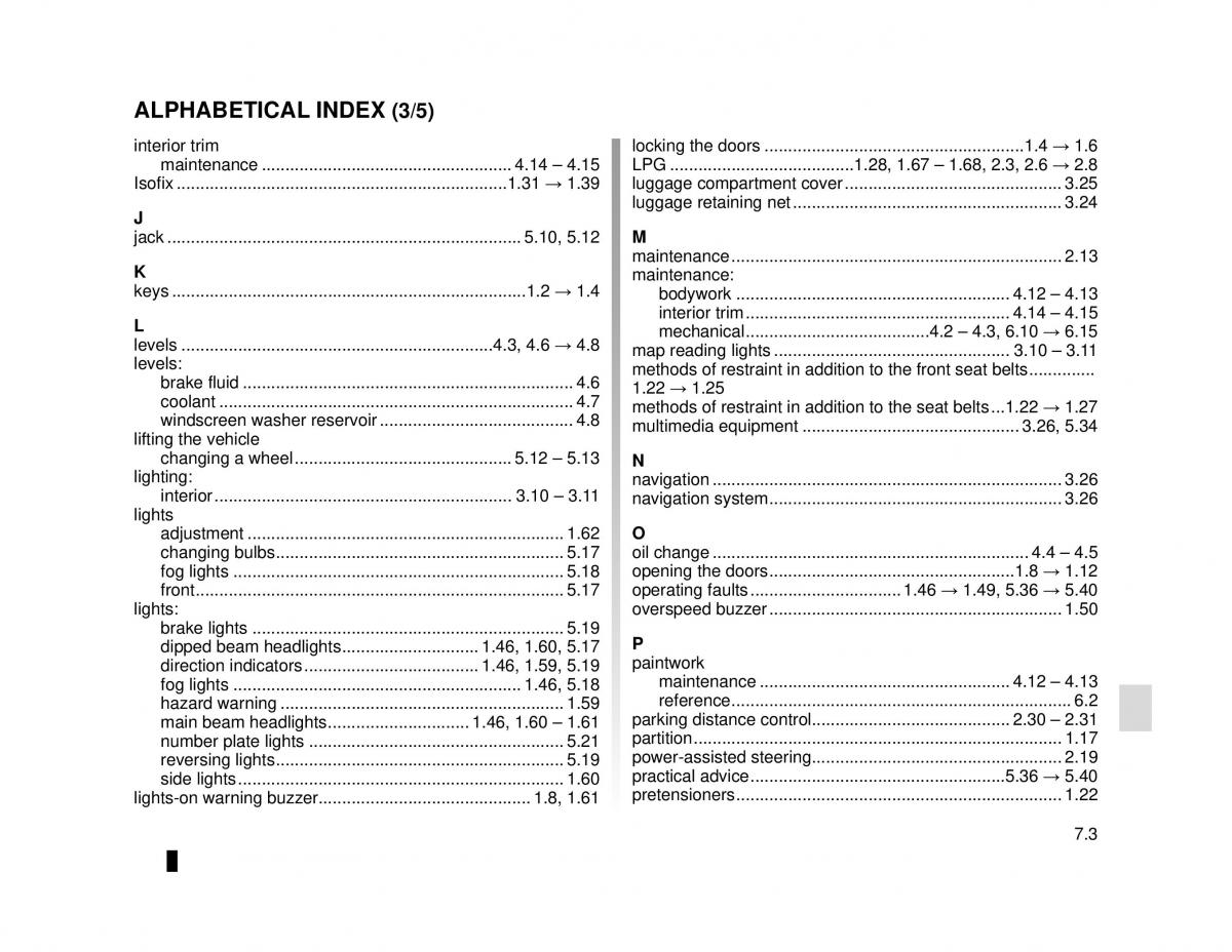 Dacia Dokker owners manual / page 215