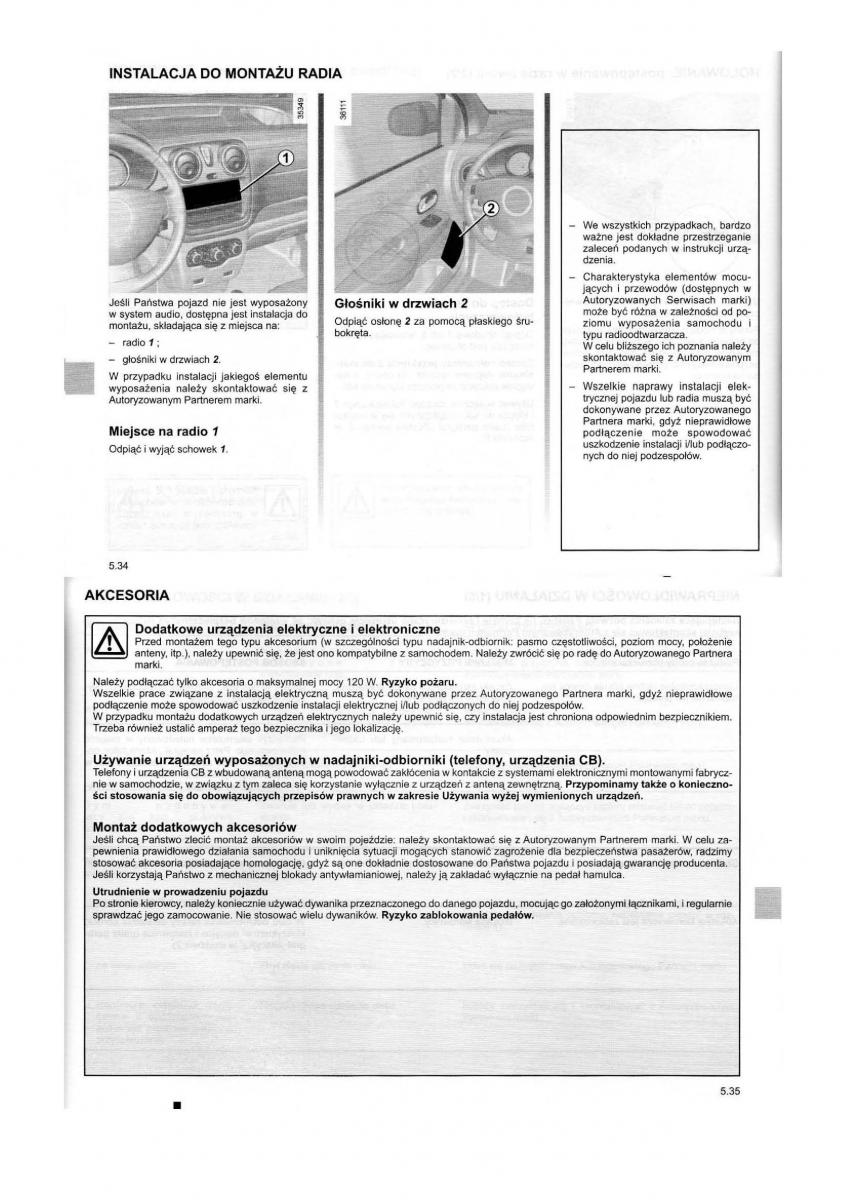 Dacia Dokker instrukcja obslugi / page 89