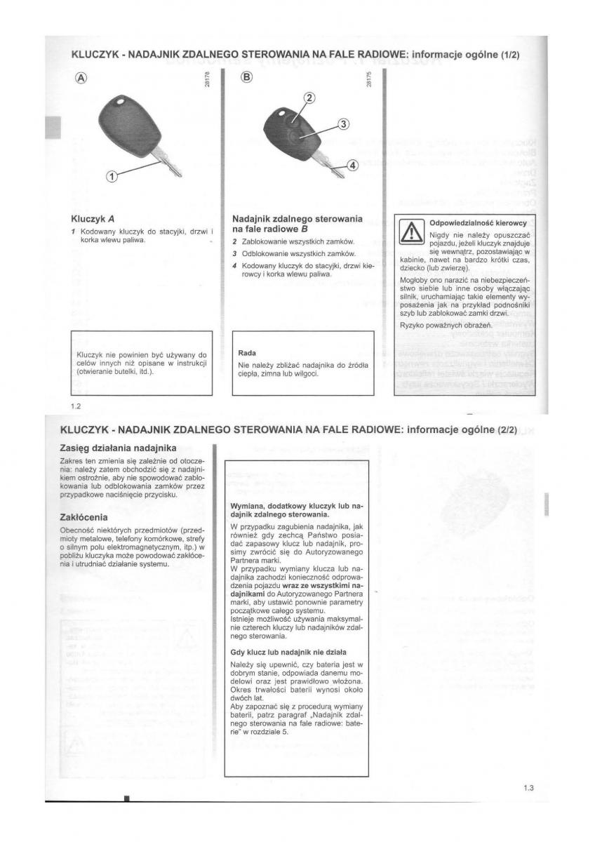 Dacia Dokker instrukcja obslugi / page 30