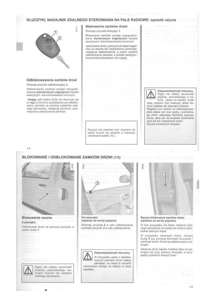 Dacia Dokker instrukcja obslugi / page 31