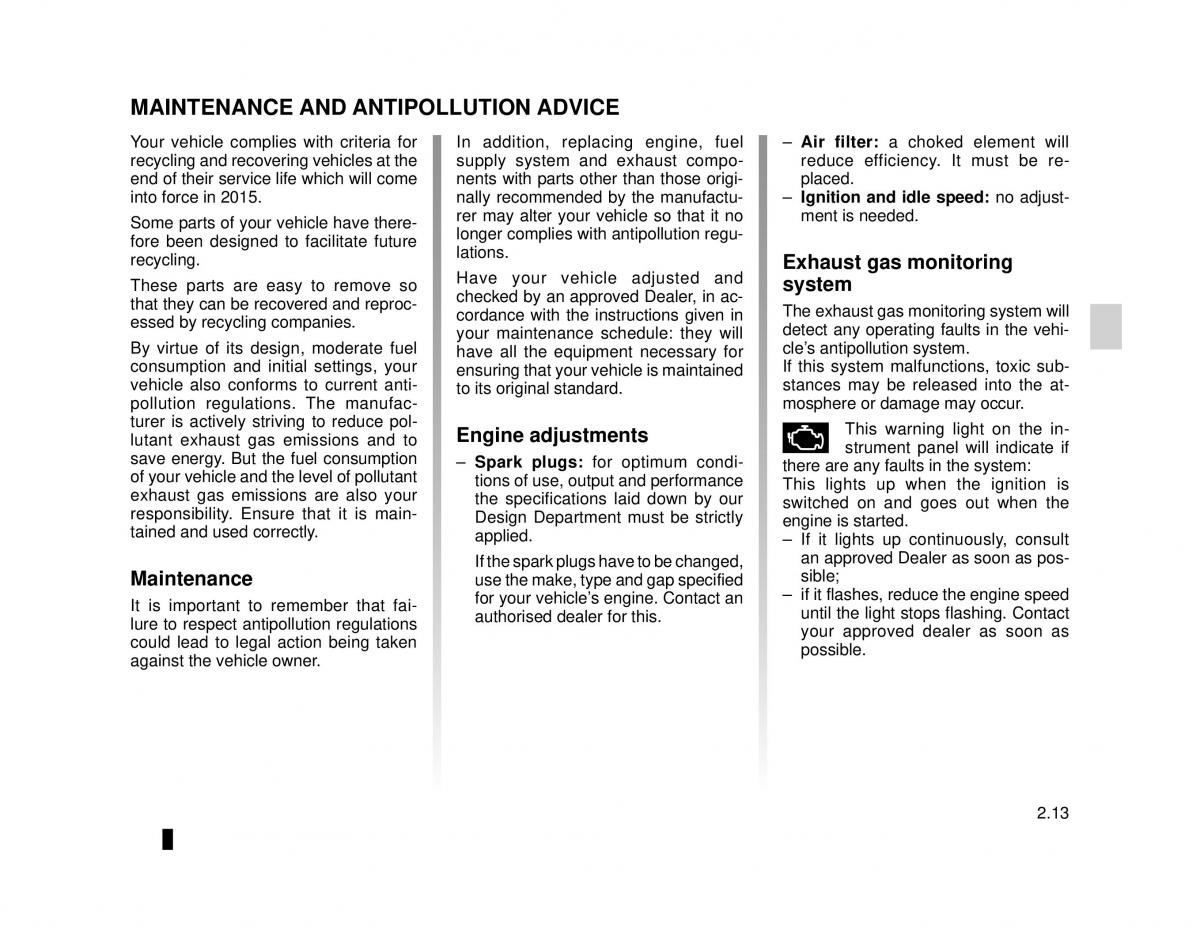 Dacia Lodgy owners manual / page 83