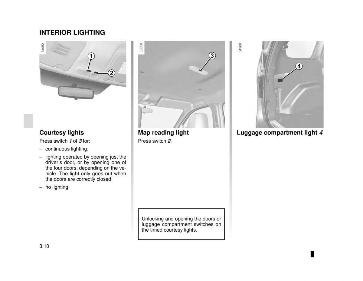 Dacia Lodgy owners manual / page 112