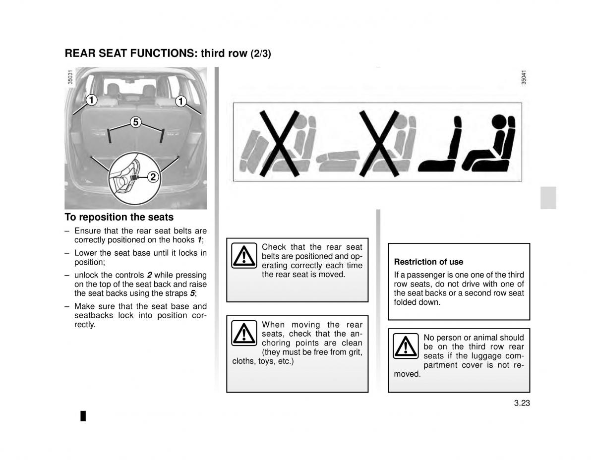 Dacia Lodgy owners manual / page 125