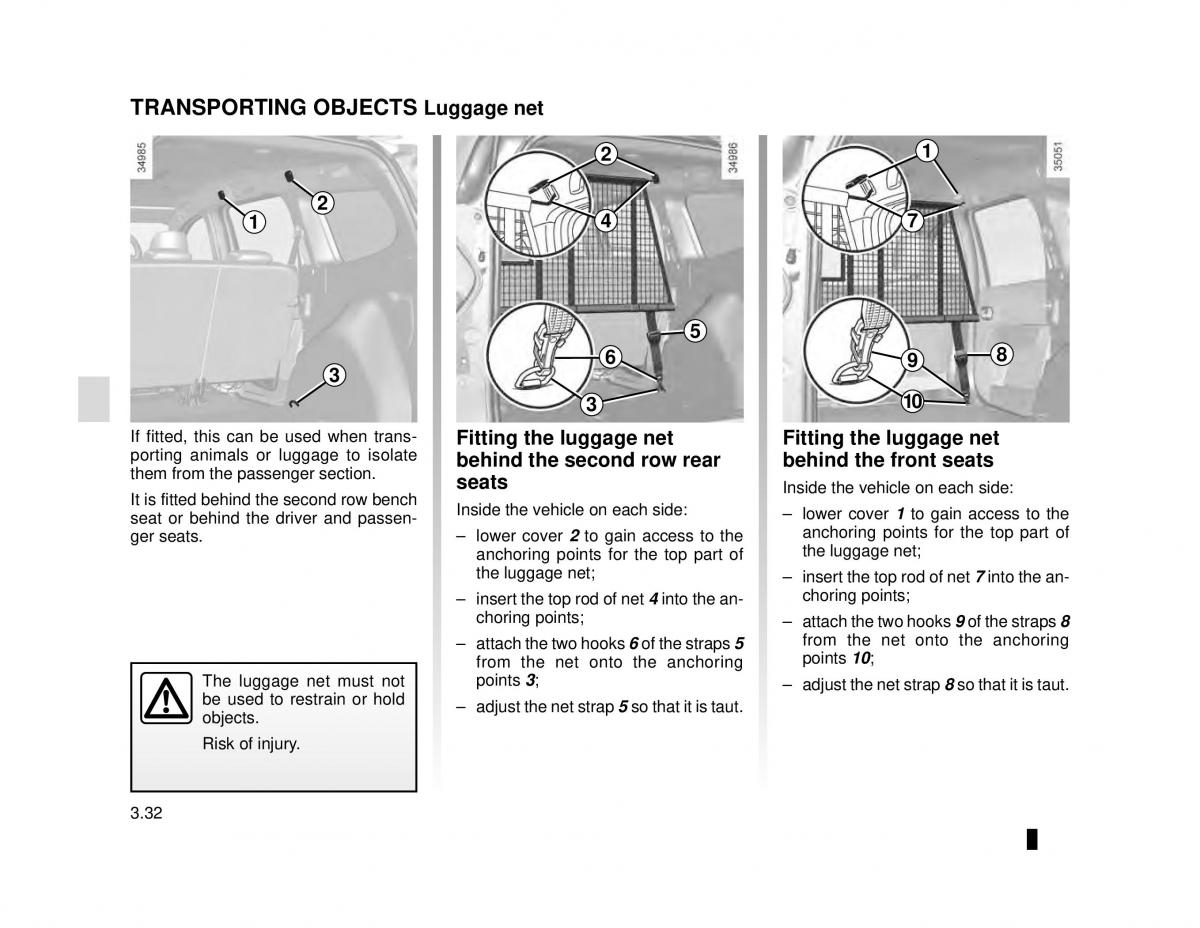 Dacia Lodgy owners manual / page 134