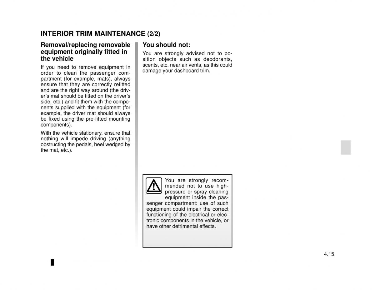 Dacia Lodgy owners manual / page 151