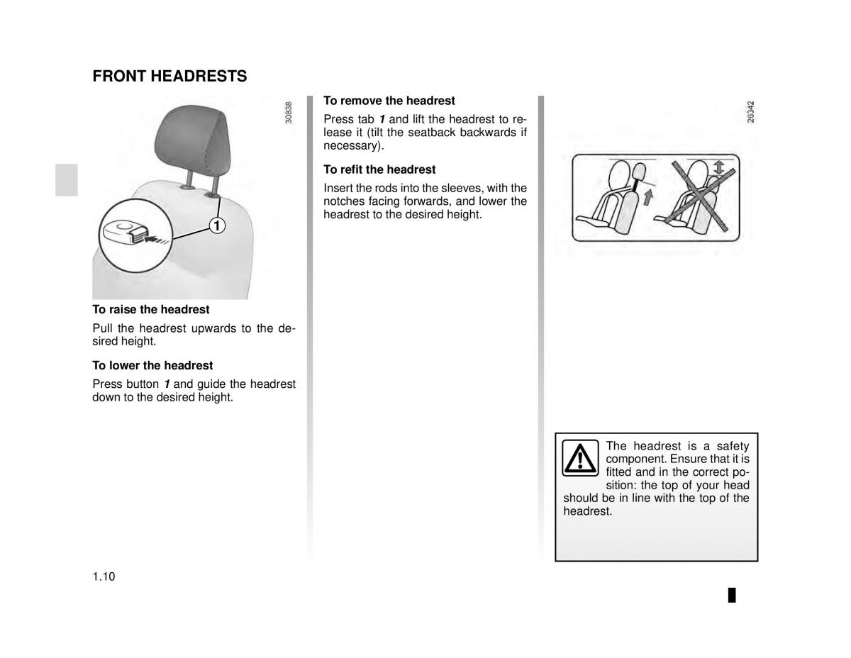 Dacia Lodgy owners manual / page 16