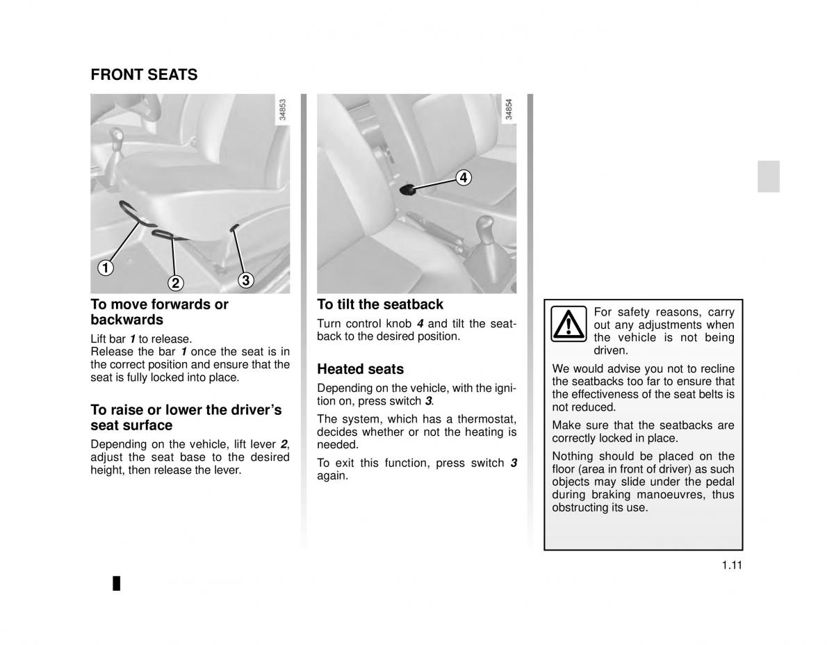Dacia Lodgy owners manual / page 17