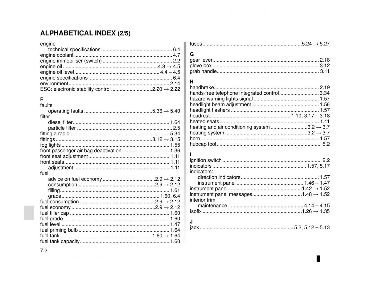 Dacia Lodgy owners manual / page 214