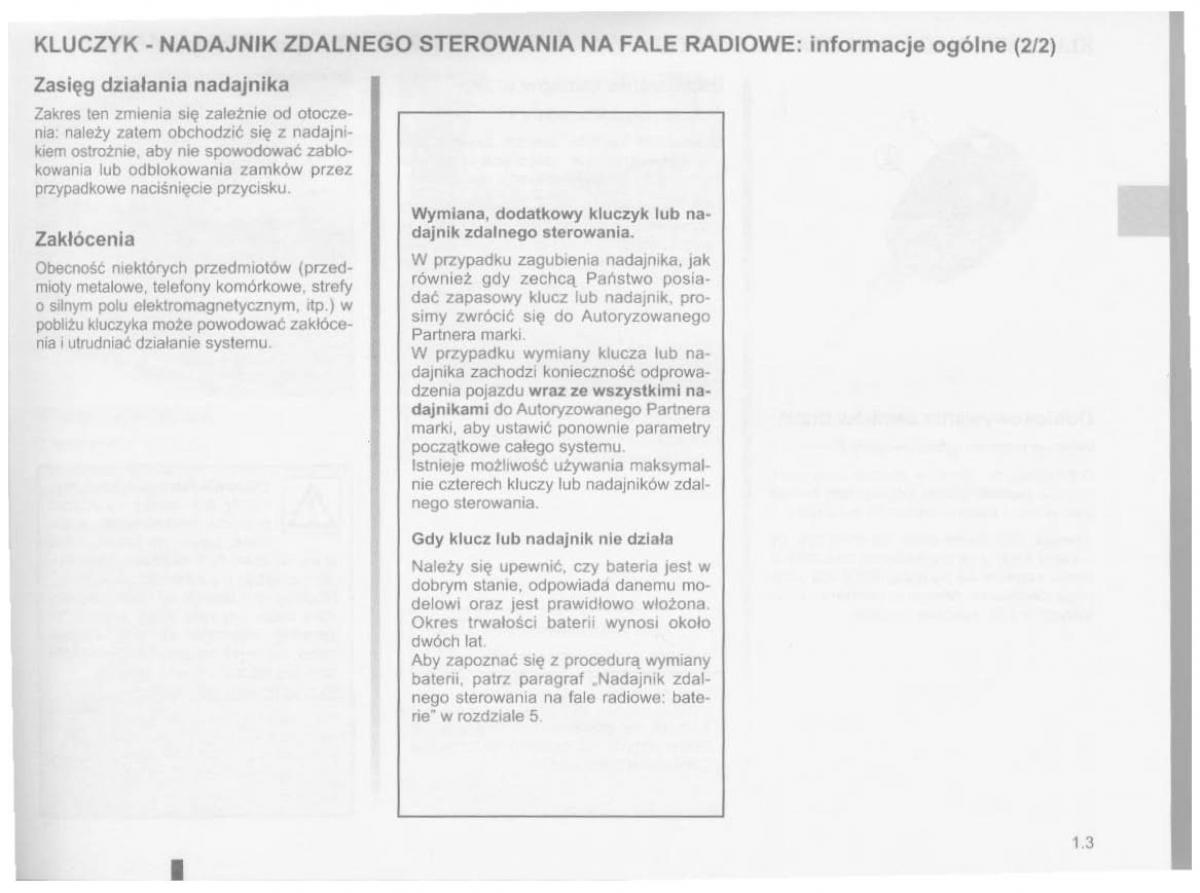 manual  Dacia Logan MCV Sandero II 2 instrukcja / page 7