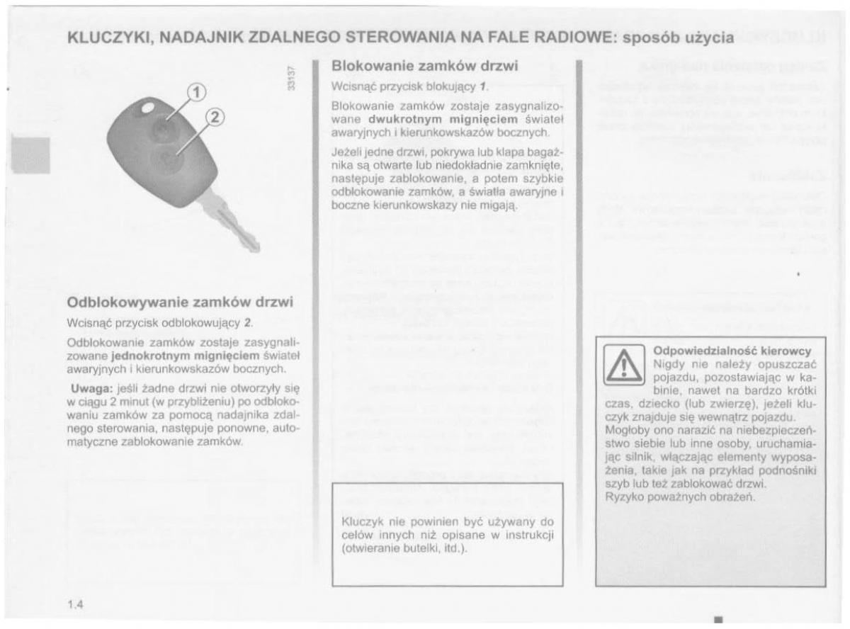 manual  Dacia Logan MCV Sandero II 2 instrukcja / page 8