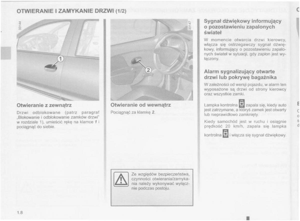 manual  Dacia Logan MCV Sandero II 2 instrukcja / page 12