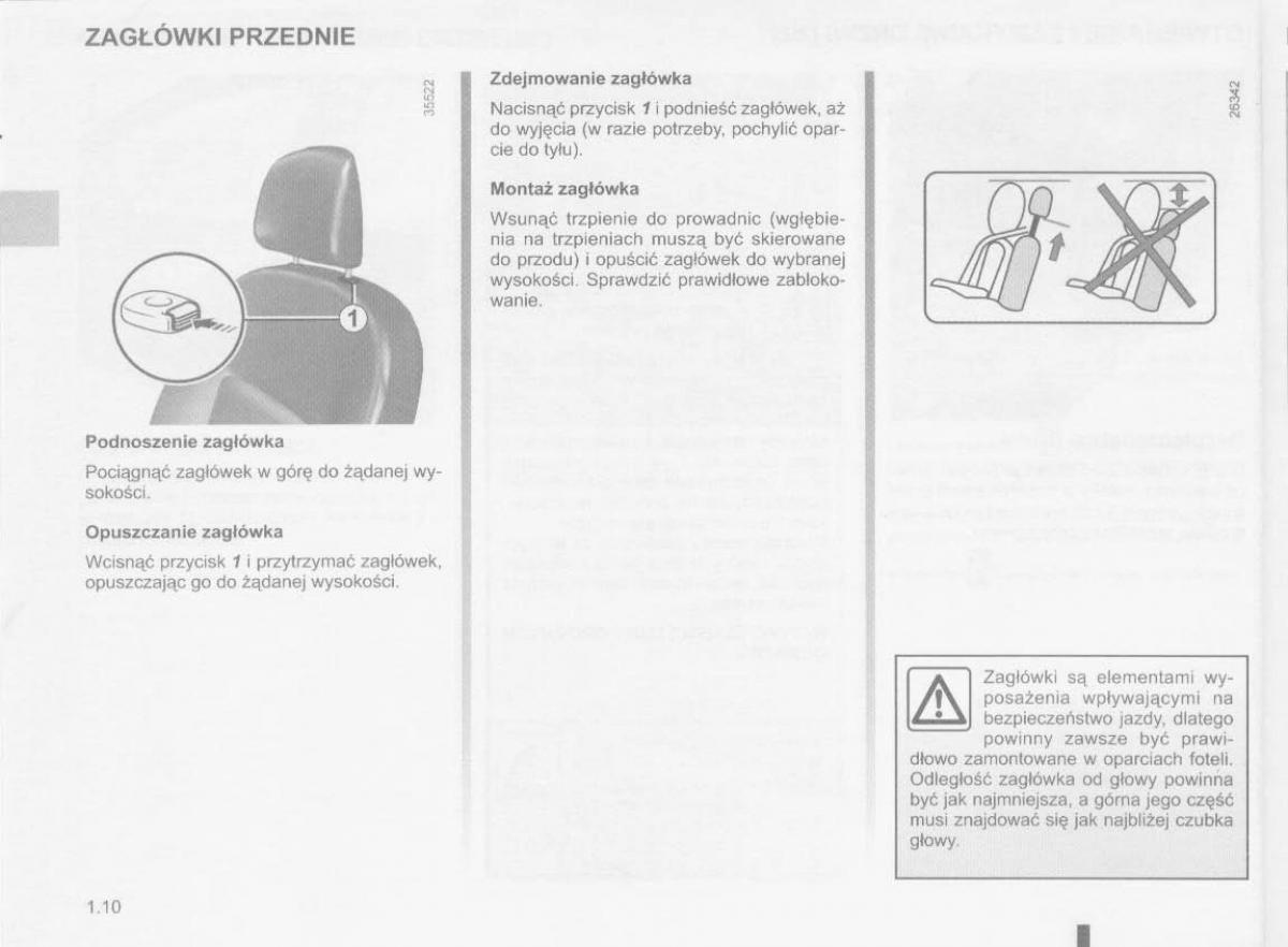 manual  Dacia Logan MCV Sandero II 2 instrukcja / page 14