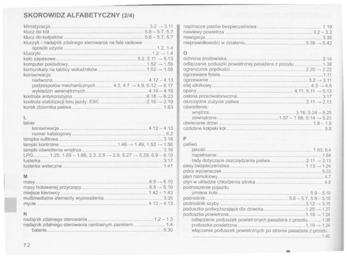 manual  Dacia Logan MCV Sandero II 2 instrukcja / page 204