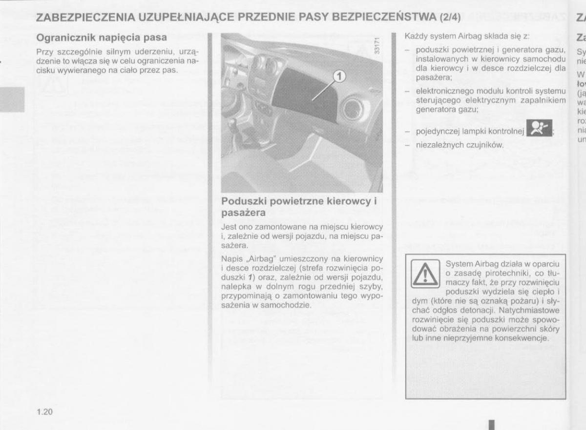 Dacia Logan MCV Sandero II 2 instrukcja obslugi / page 24