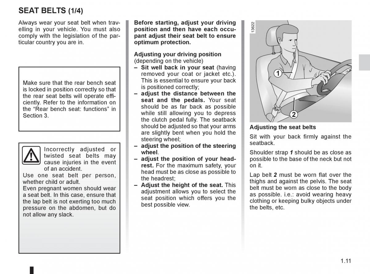 Dacia Sandero I 1 owners manual / page 17