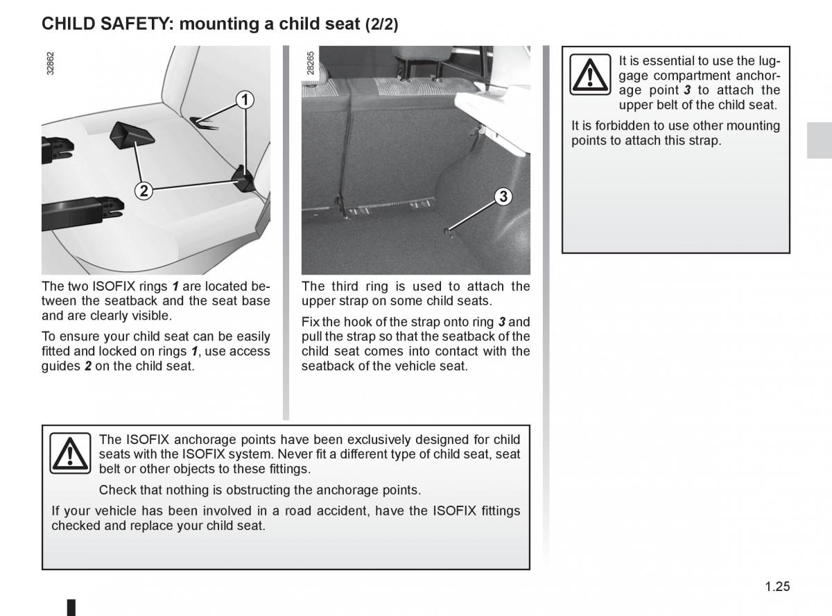 manual  Dacia Sandero I 1 owners manual / page 31