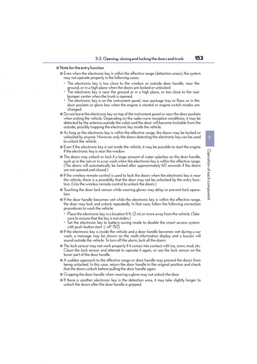 Lexus GS F IV 4 owners manual / page 155