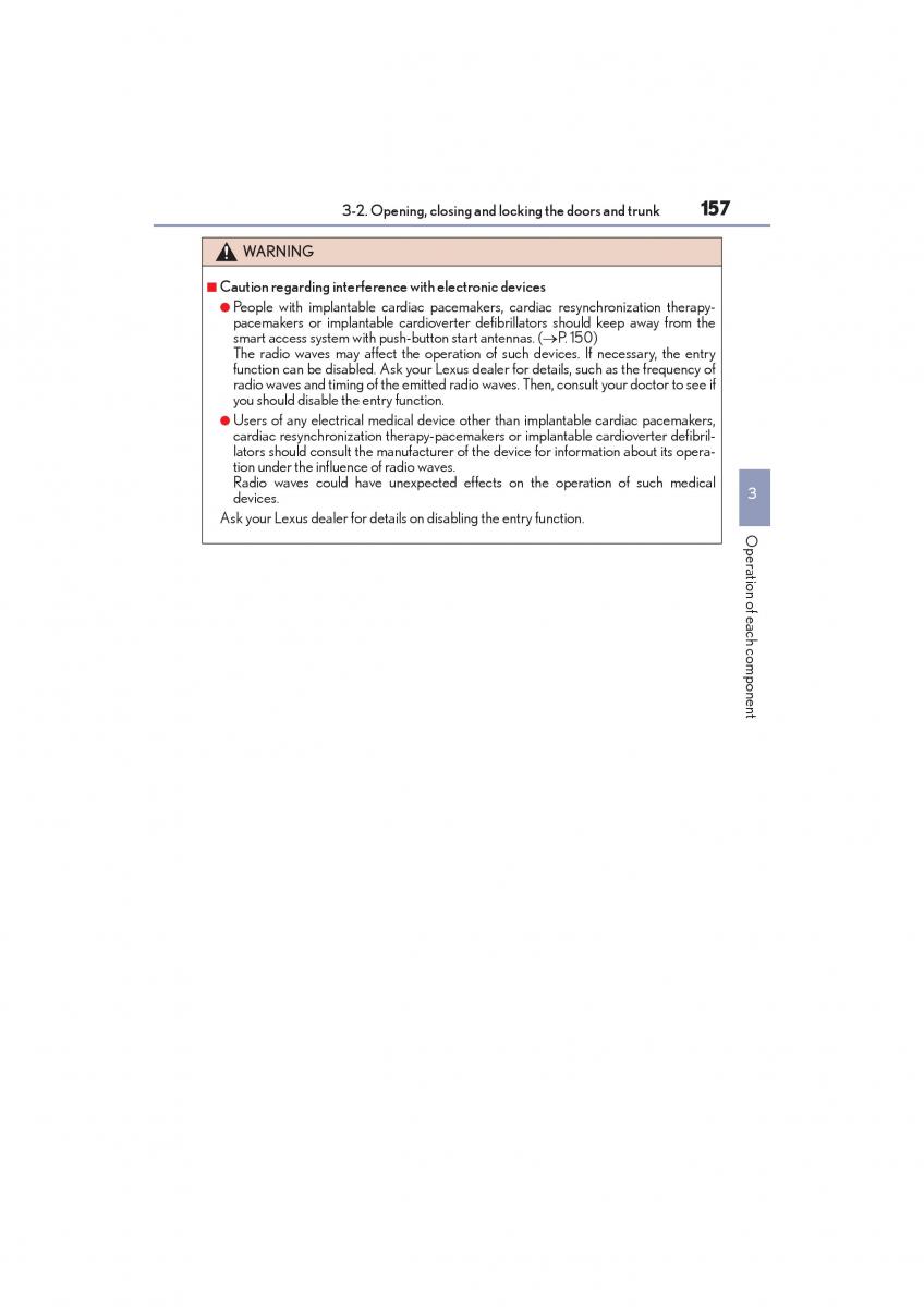 Lexus GS F IV 4 owners manual / page 159