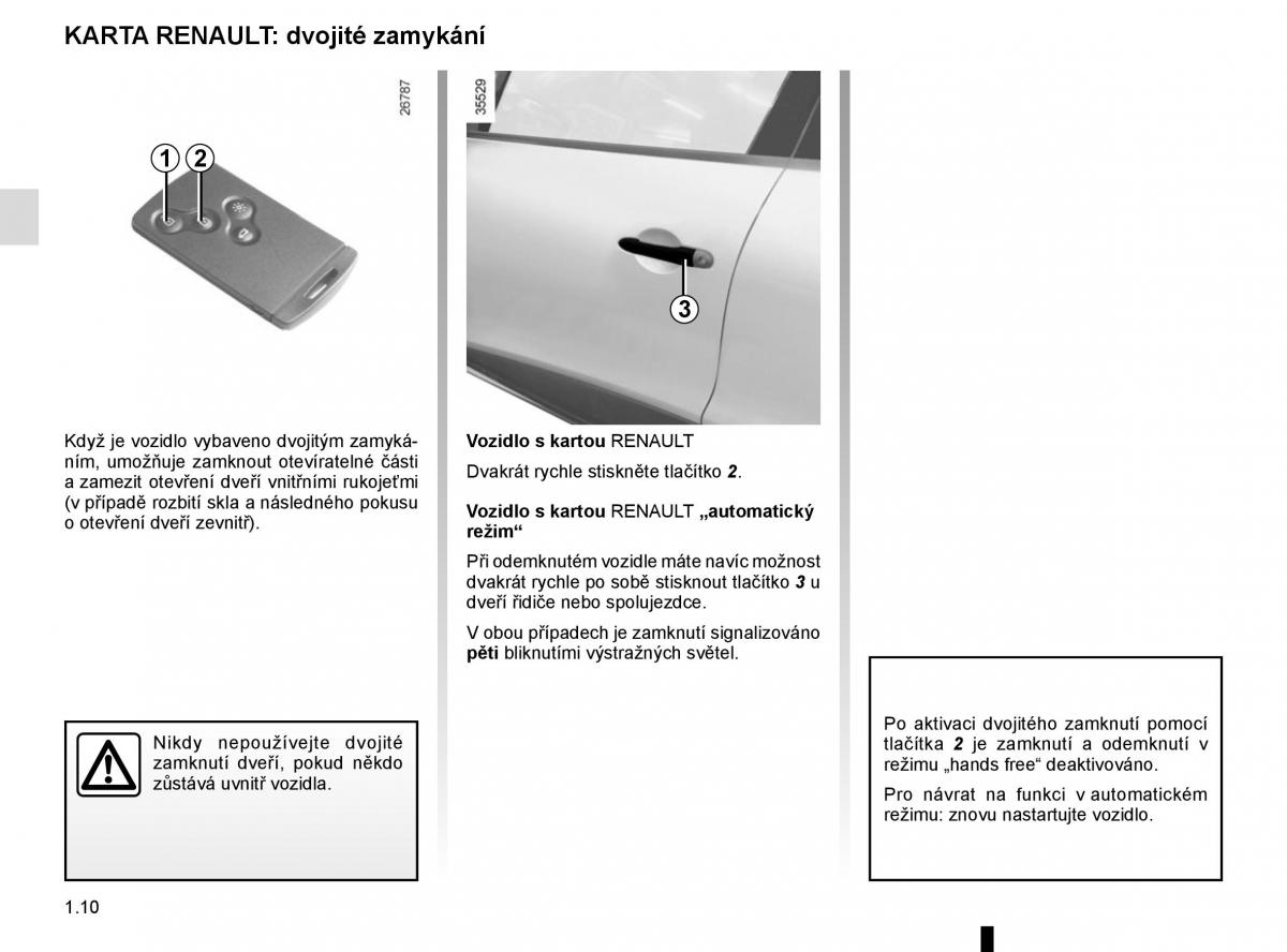 Renault Clio IV 4 navod k obsludze / page 16