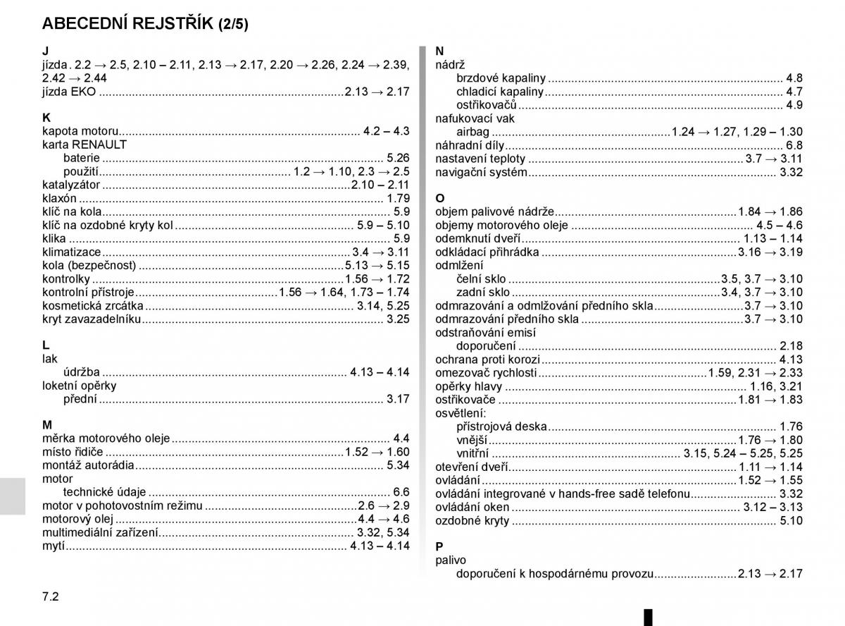 Renault Clio IV 4 navod k obsludze / page 252