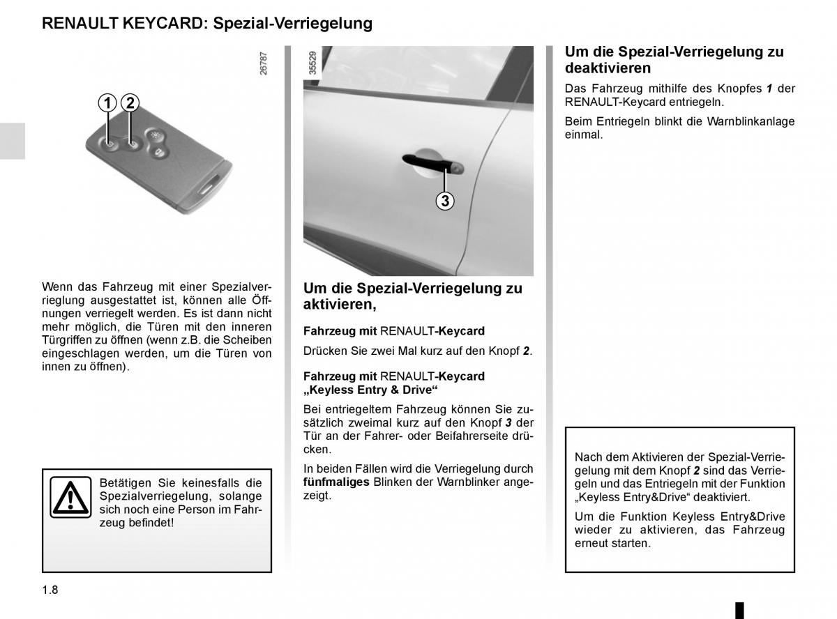 Renault Clio IV 4 Handbuch / page 14