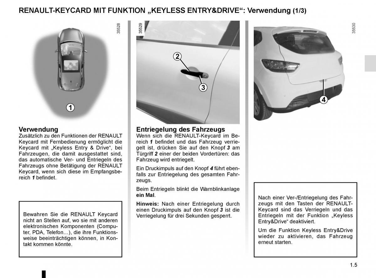 Renault Clio IV 4 Handbuch / page 11