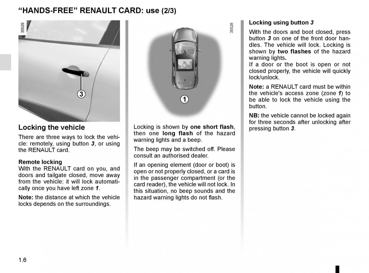 Renault Clio IV 4 owners manual / page 12