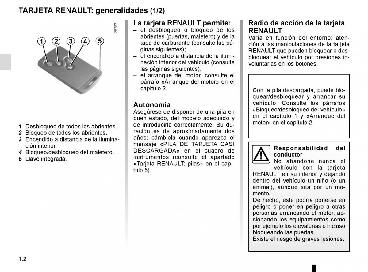 Renault Clio IV 4 manual del propietario / page 8