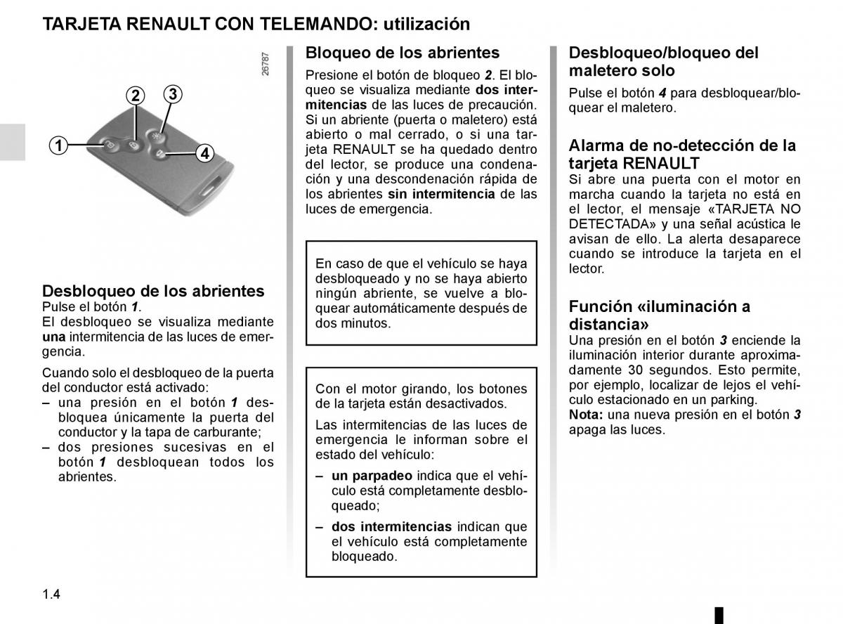 Renault Clio IV 4 manual del propietario / page 10