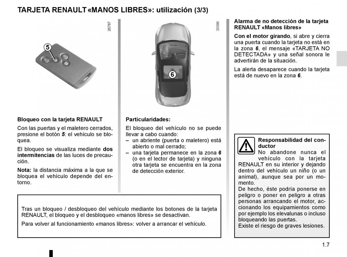 Renault Clio IV 4 manual del propietario / page 13
