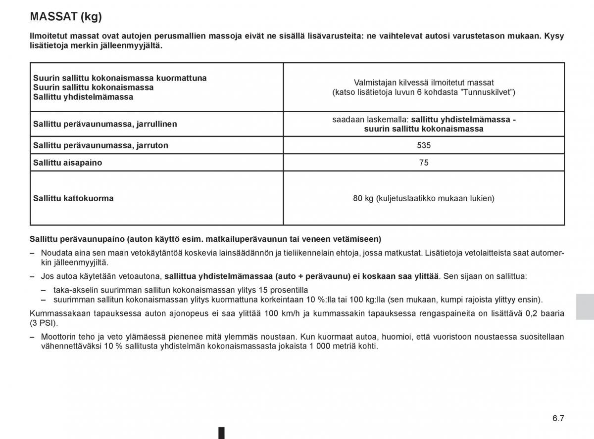 Renault Clio IV 4 omistajan kasikirja / page 253