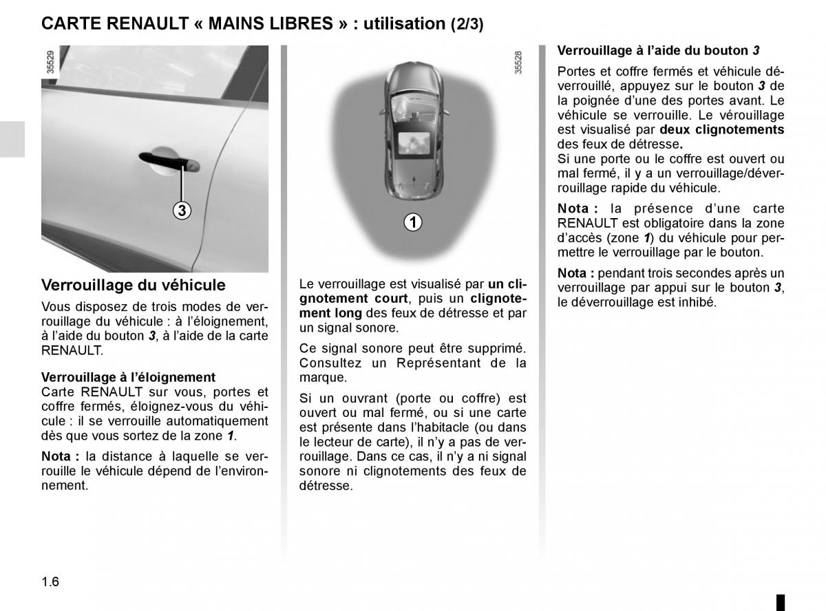 Renault Clio IV 4 manuel du proprietaire / page 12