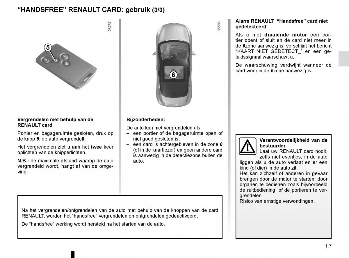 Renault Clio IV 4 handleiding / page 13