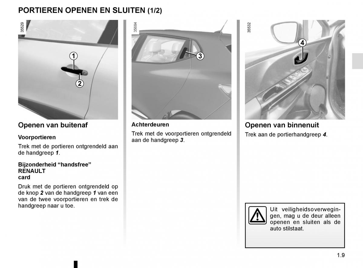 Renault Clio IV 4 handleiding / page 15