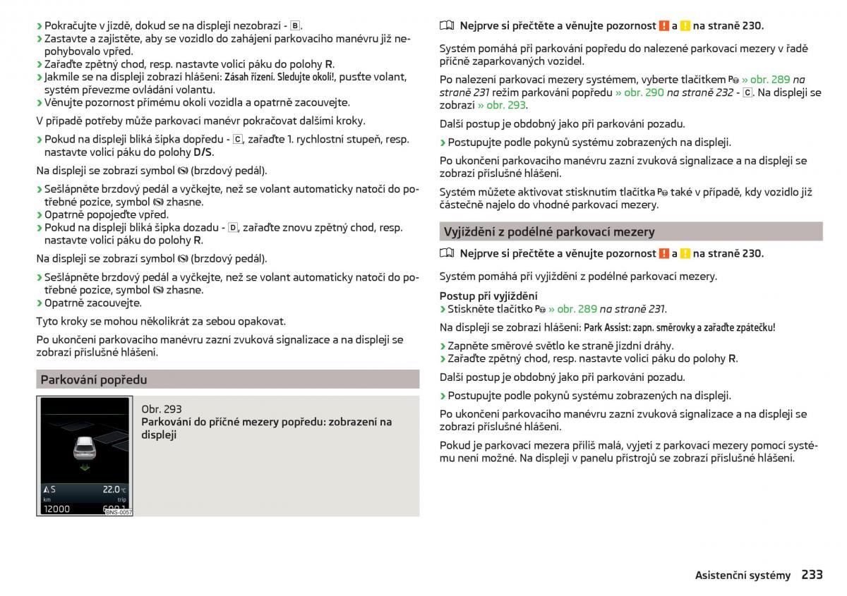 manual Skoda Kodiaq navod k obsludze / page 235