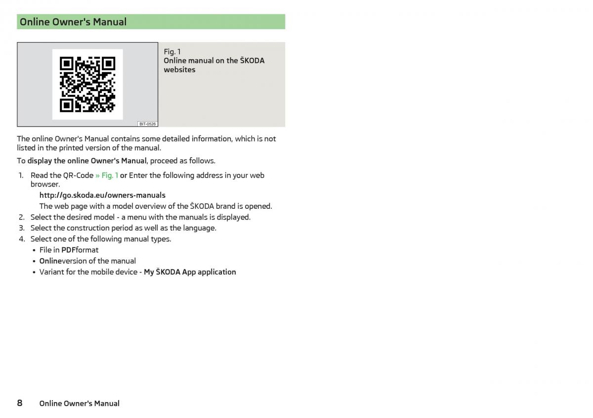 Skoda Kodiaq owners manual / page 10