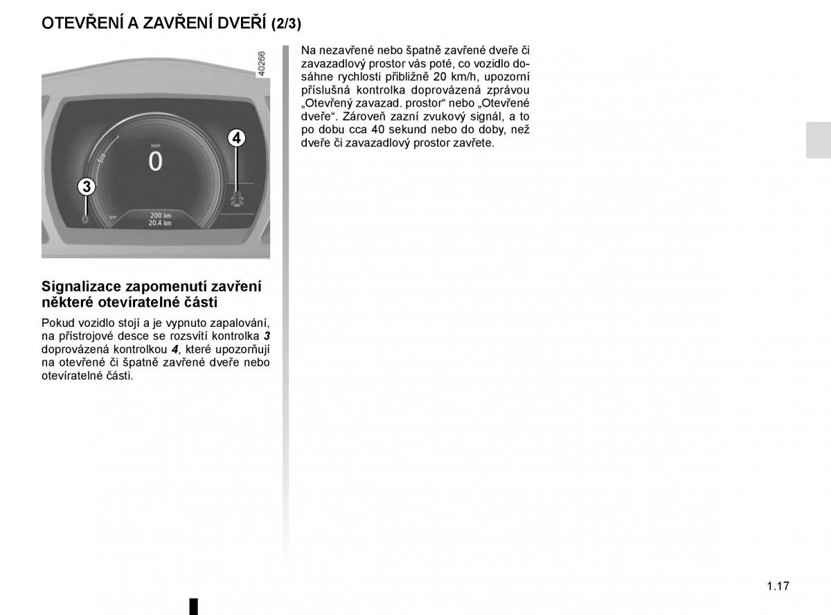 Renault Megane IV 4 navod k obsludze / page 23