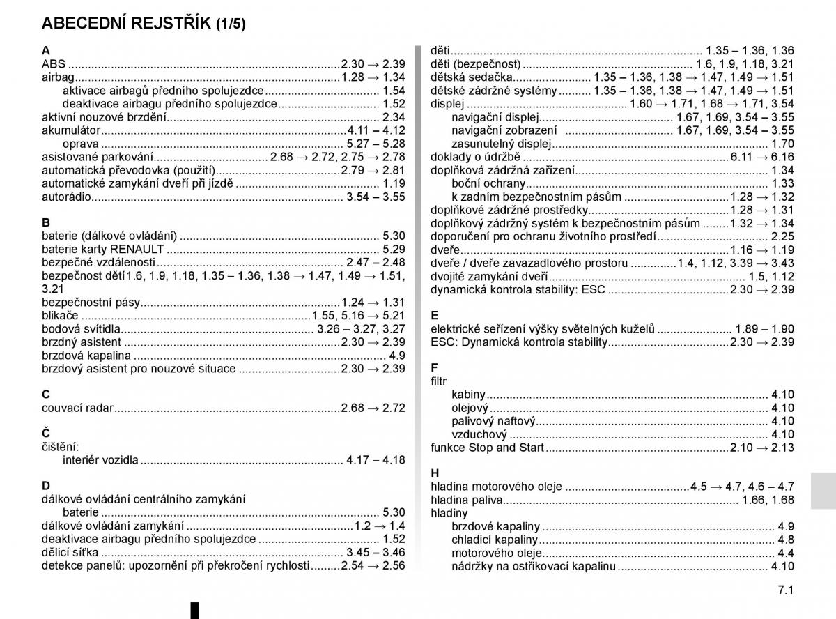 Renault Megane IV 4 navod k obsludze / page 333