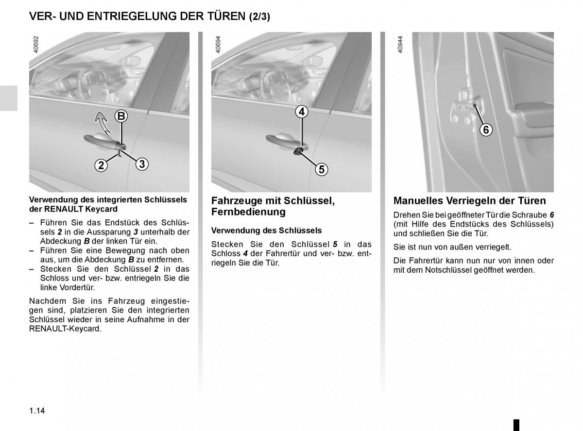 Renault Megane IV 4 Handbuch / page 20