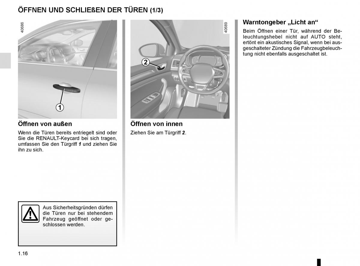 Renault Megane IV 4 Handbuch / page 22