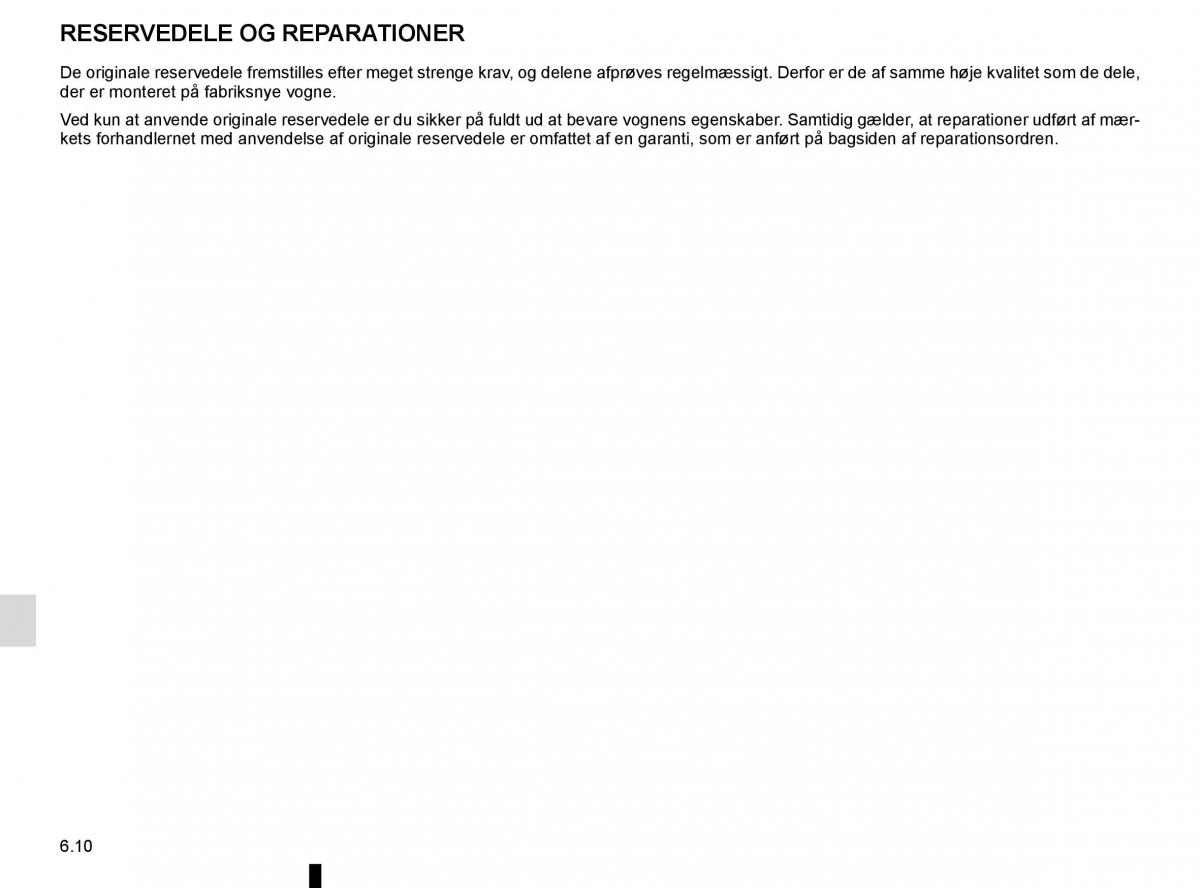 Renault Megane IV 4 Bilens instruktionsbog / page 320