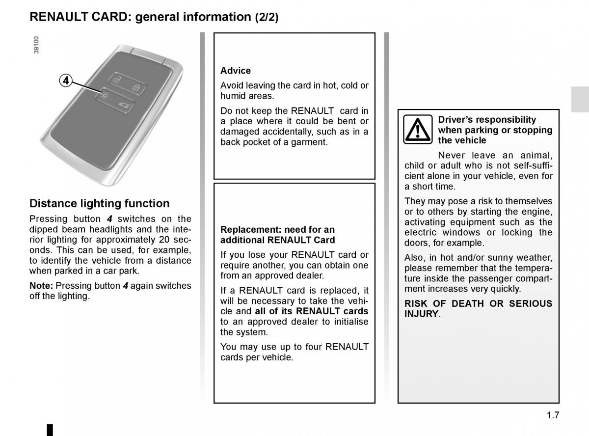manual  Renault Megane IV 4 owners manual / page 13