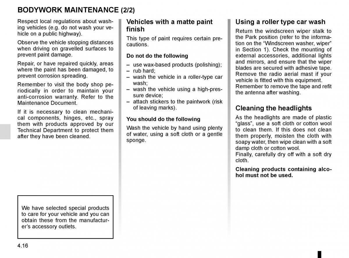 Renault Megane IV 4 owners manual / page 248