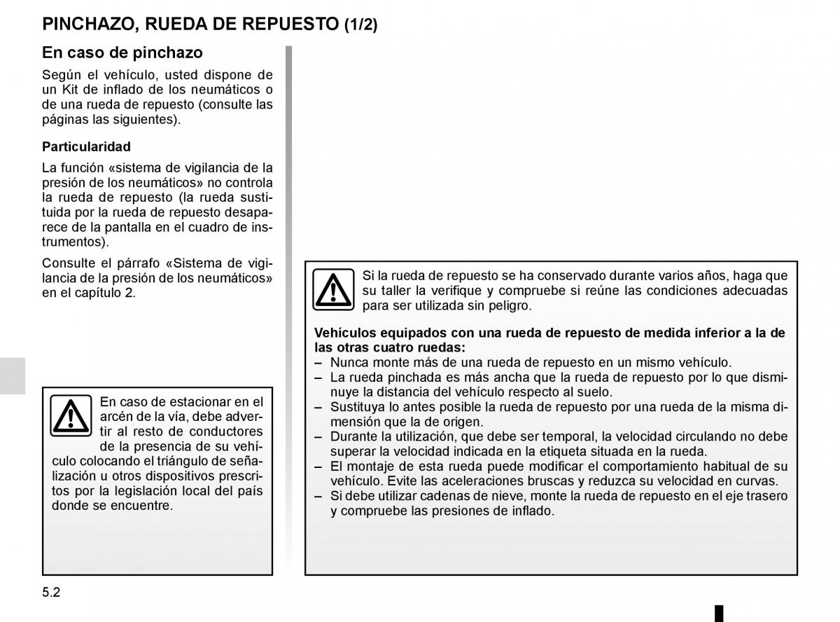 Renault Megane IV 4 manual del propietario / page 270