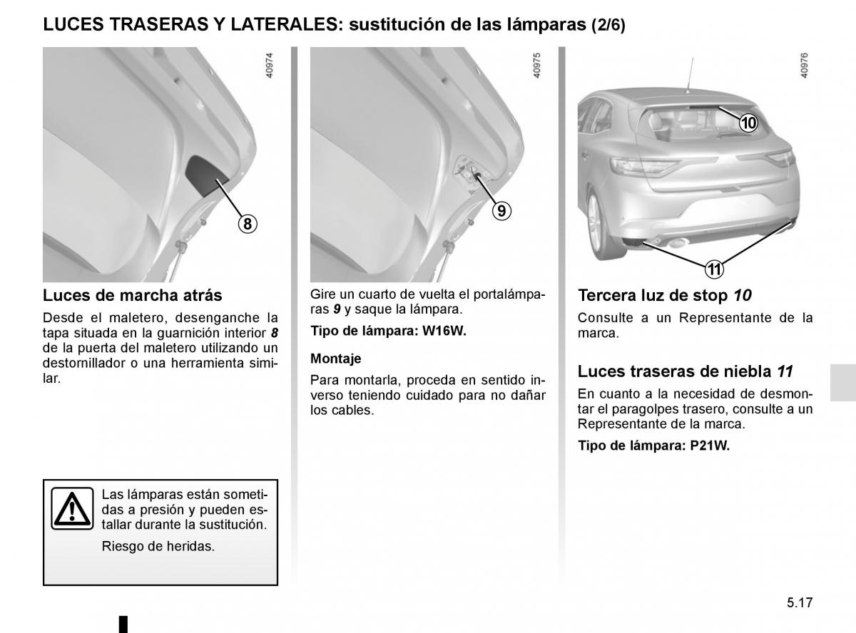 Renault Megane IV 4 manual del propietario / page 285