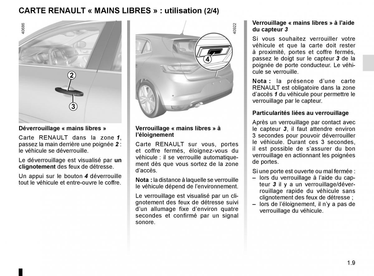 Renault Megane IV 4 manuel du proprietaire / page 15