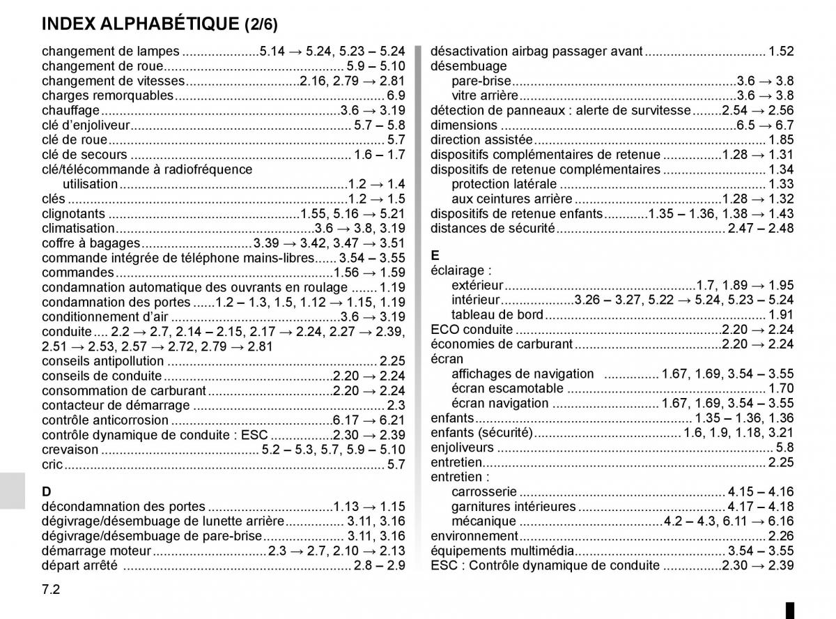 Renault Megane IV 4 manuel du proprietaire / page 334
