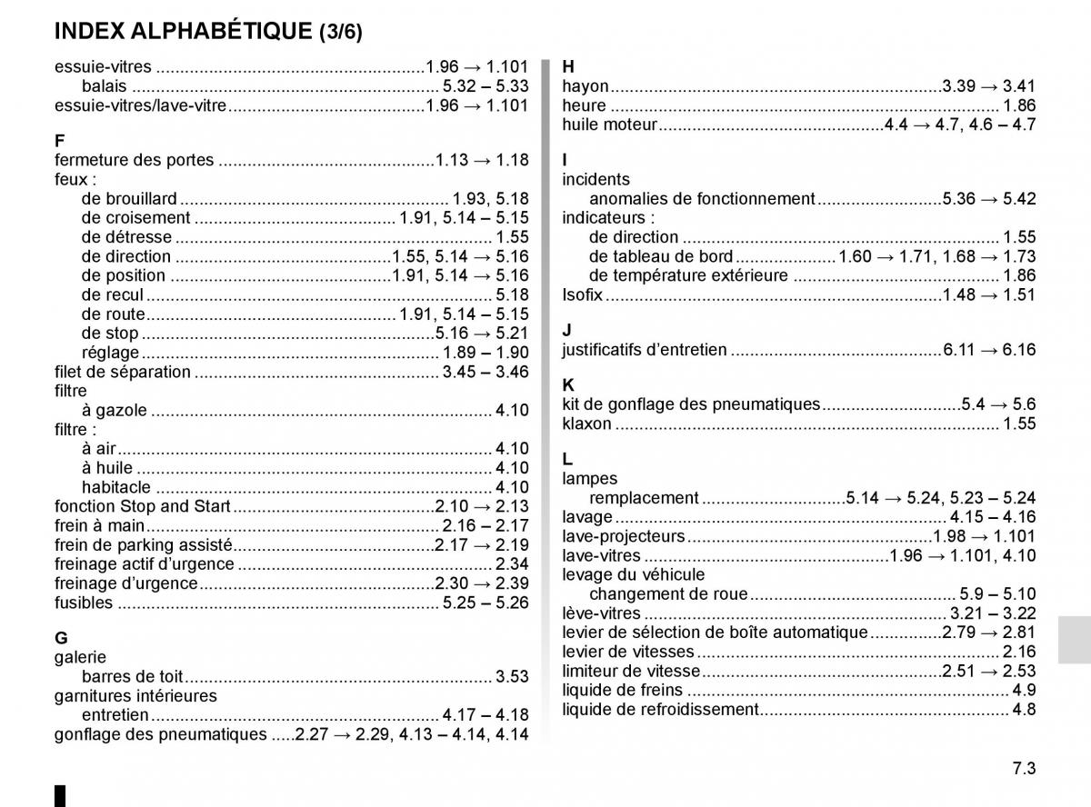 Renault Megane IV 4 manuel du proprietaire / page 335