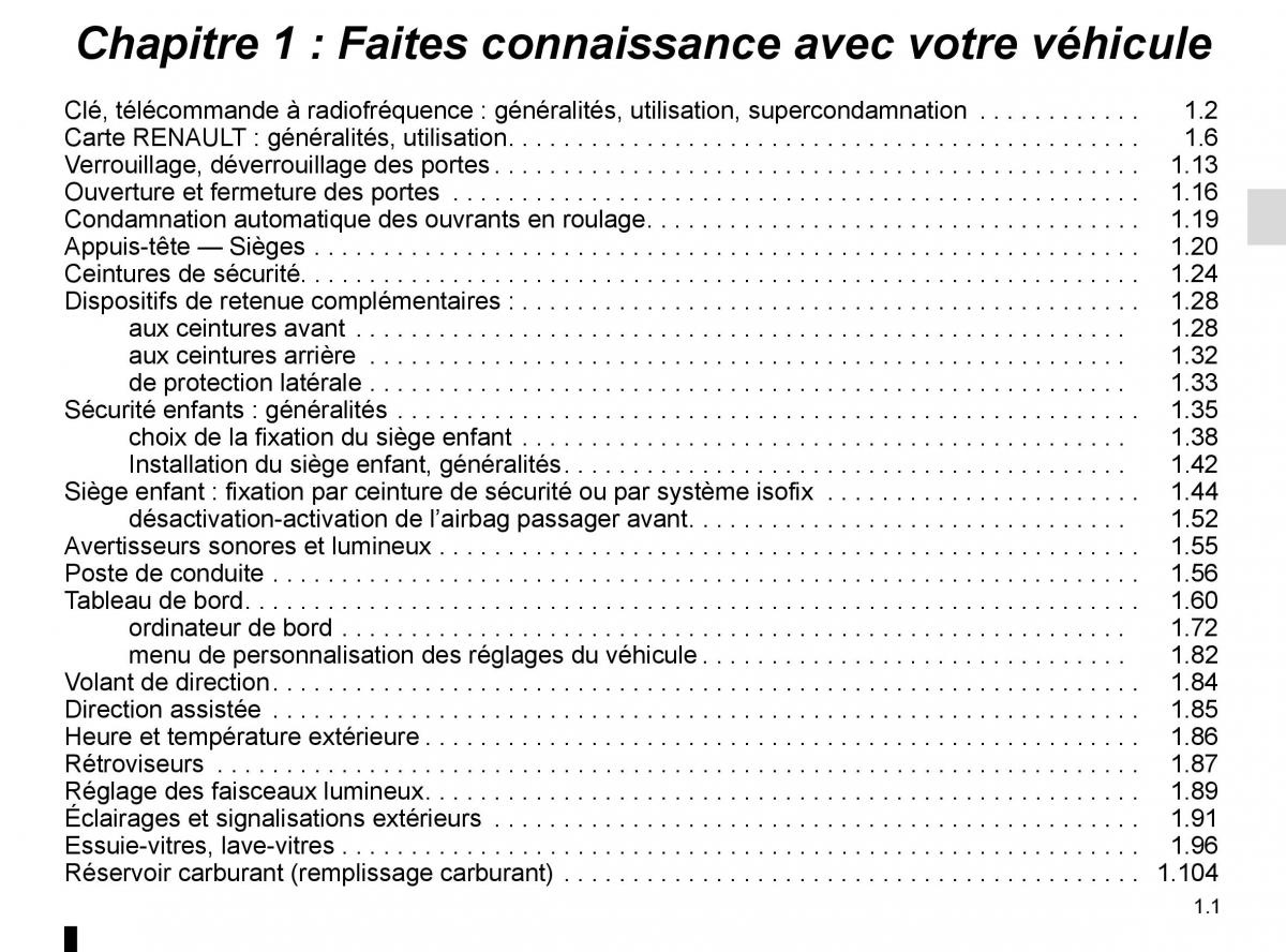 Renault Megane IV 4 manuel du proprietaire / page 7